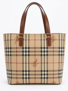 Burberry Haymarket Check Small Tote (NWOT)